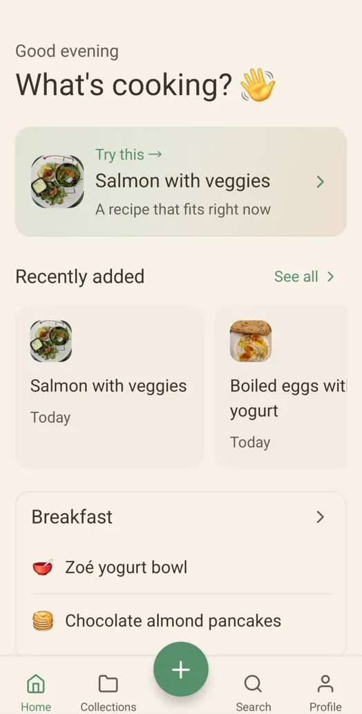 Dropsauce app home screen